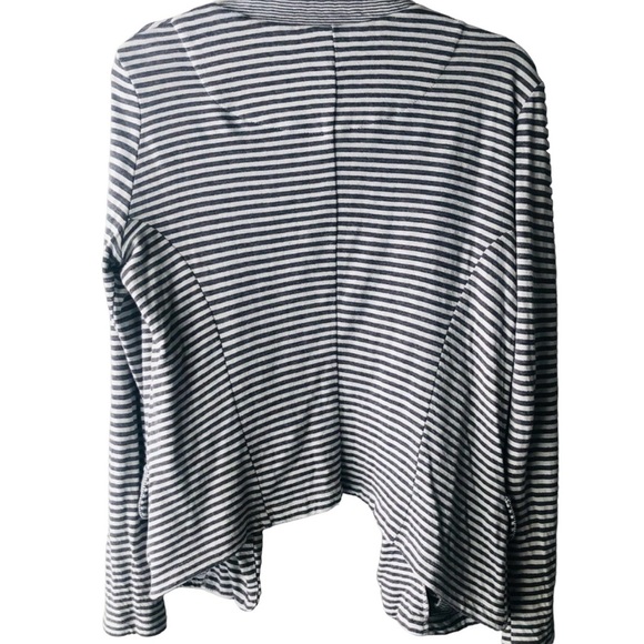 Anthropologie Size XS Dolan Left Coast Striped Open Front Cardigan Sweater Knit - Picture 5 of 7